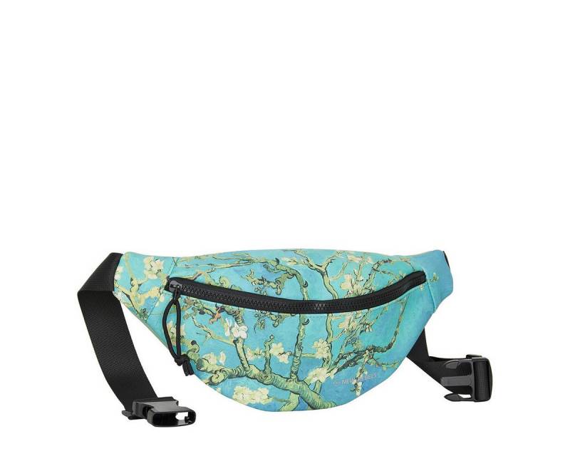 NEW REBELS Bauchtasche Waistbag, Crossbag, Gürteltasche, Mart Brooklyn, wasserabweisendes Planenmaterial, Mandelblüten von NEW REBELS