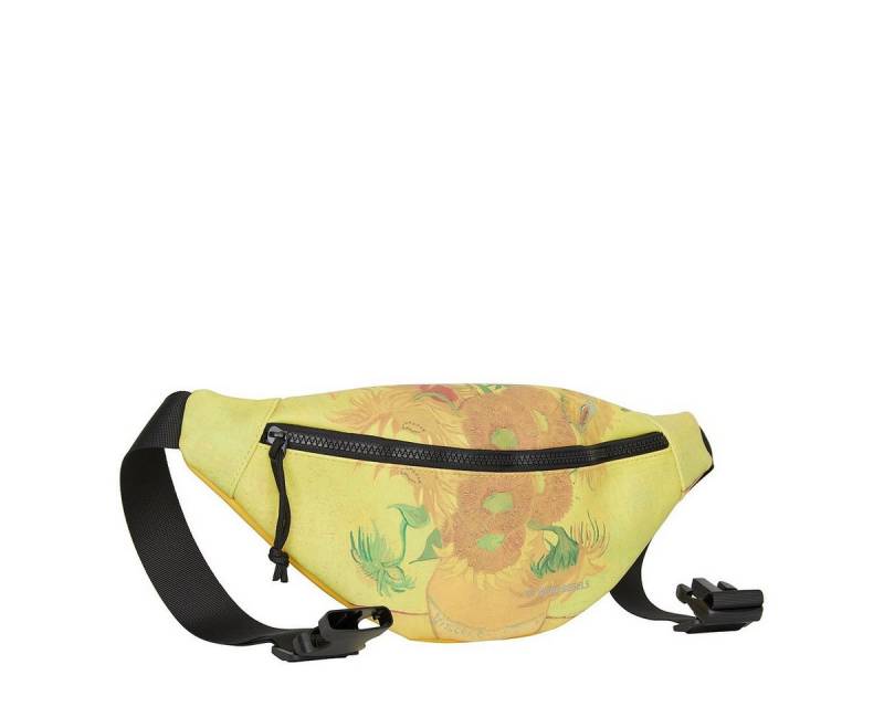 NEW REBELS Bauchtasche Waistbag, Crossbag, Gürteltasche, Mart Brooklyn, wasserabweisendes Planenmaterial, Sonnenblumen von NEW REBELS