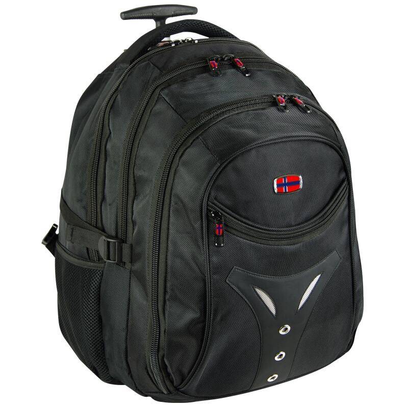 NEW REBELS - New-Rebels Cross Basic Rucksack- Trolley Spinnstoff schwarz Schwarz von NEW REBELS