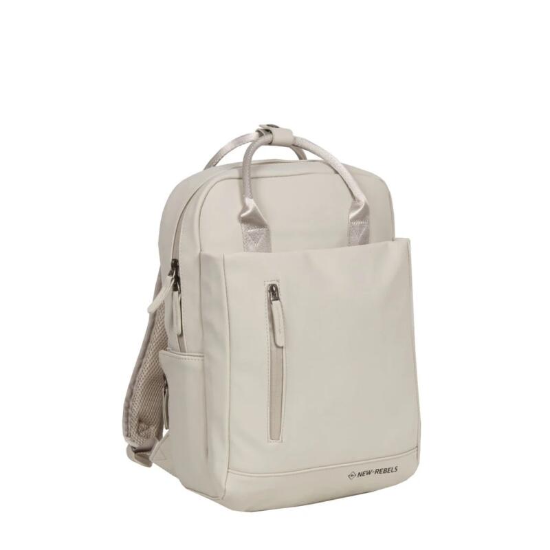 NEW REBELS - New-Rebels Harper Rucksack mit Laptopfach comp 9l Miami beige Beige von NEW REBELS
