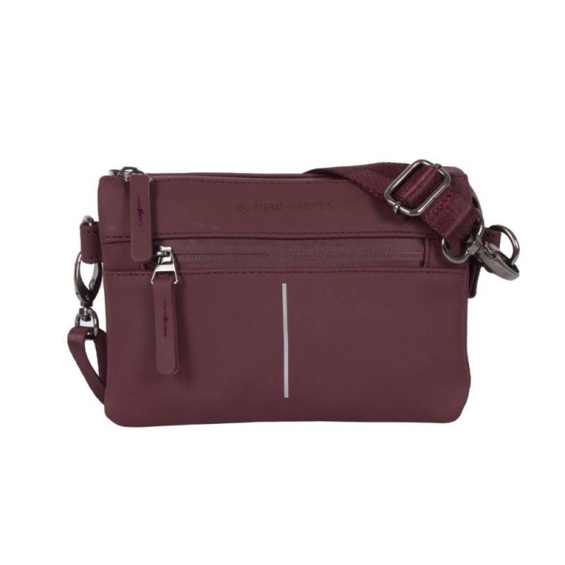 NEW REBELS - New Rebels Linde Jersey Burgunder Umhängetasche rot von NEW REBELS