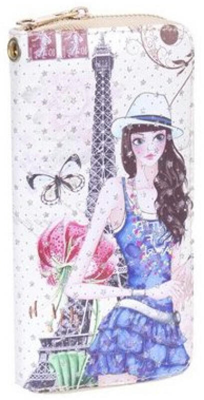 NEW REBELS - New-Rebels Paris Langbörse mit RV ocean blue Multicolor von NEW REBELS