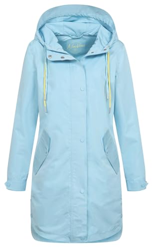 NEW VIEW Damen Funktionsjacke Parka L60339FC00 Regenjacke wasserdicht Hellblau (Clear Sky) XL von NEW VIEW