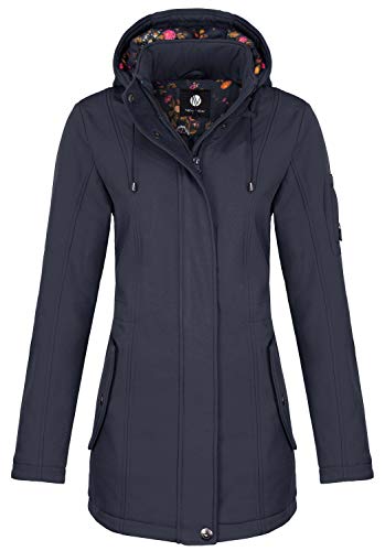 NEW VIEW Damen Softshellmantel, Größe:M, Farbe:Nachtblau von NEW VIEW