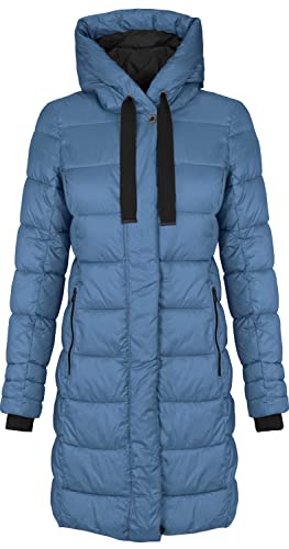 NEW VIEW Damen Steppmantel, Farbe:blau, Größe:L von NEW VIEW