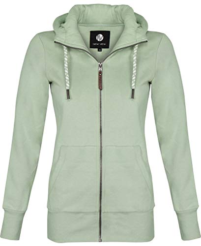 NEW VIEW Damen Sweatjacke, Größe:XL, Farbe:Mint grün von NEW VIEW