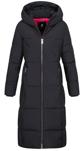 NEW VIEW Damen langer Winterparka L60326FC00 Steppmantel Dunkelblau (Dark Navy) XXL von NEW VIEW