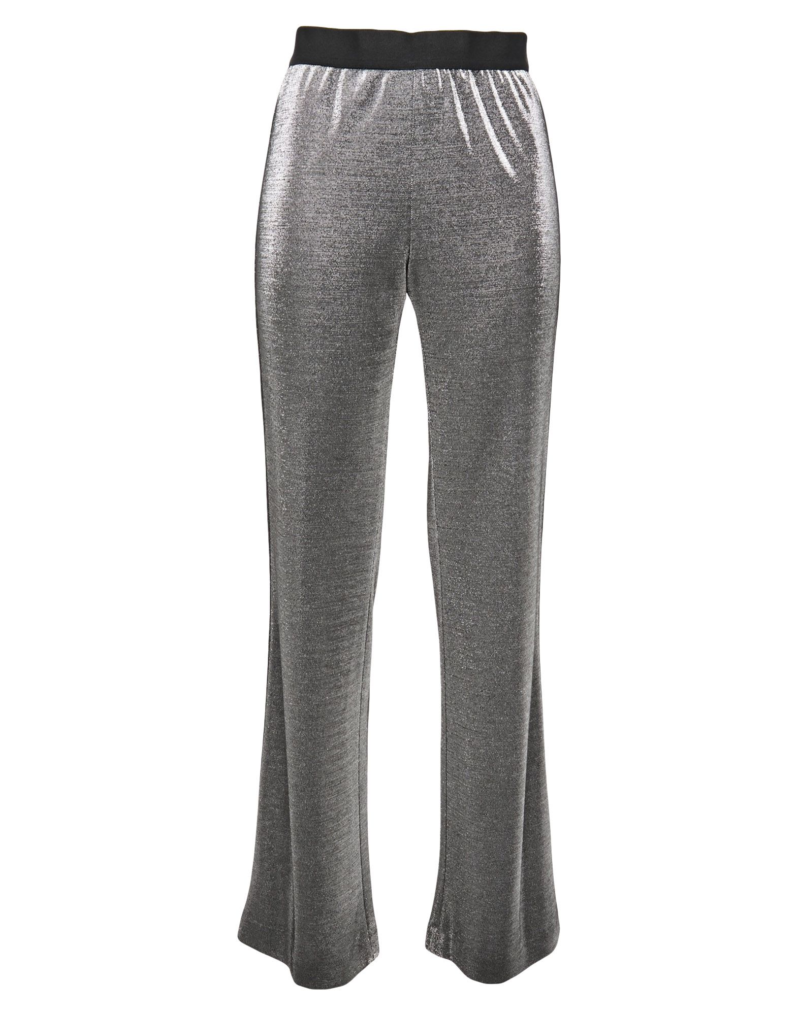 NEW YORK INDUSTRIE Hose Damen Silber von NEW YORK INDUSTRIE