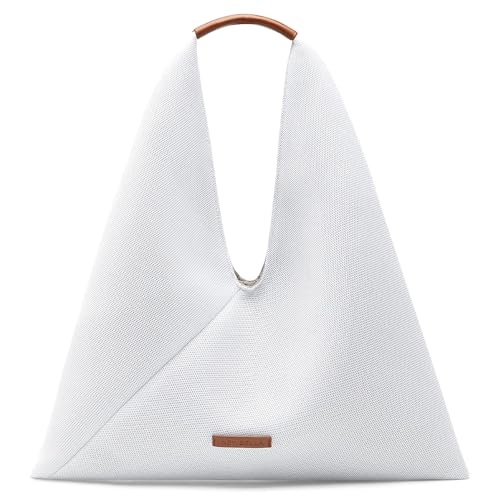 NEWBELLA Anne Gestrickte Hobo-Tasche City Chic Sportlich Damen Hobo Handtaschen, Weiss/opulenter Garten NEWBELLA Anne Gestrickte Hobo-Tasche City Chic Sportlich Damen Hobo Handtaschen, Weiss/opulenter Garten von NEWBELLA