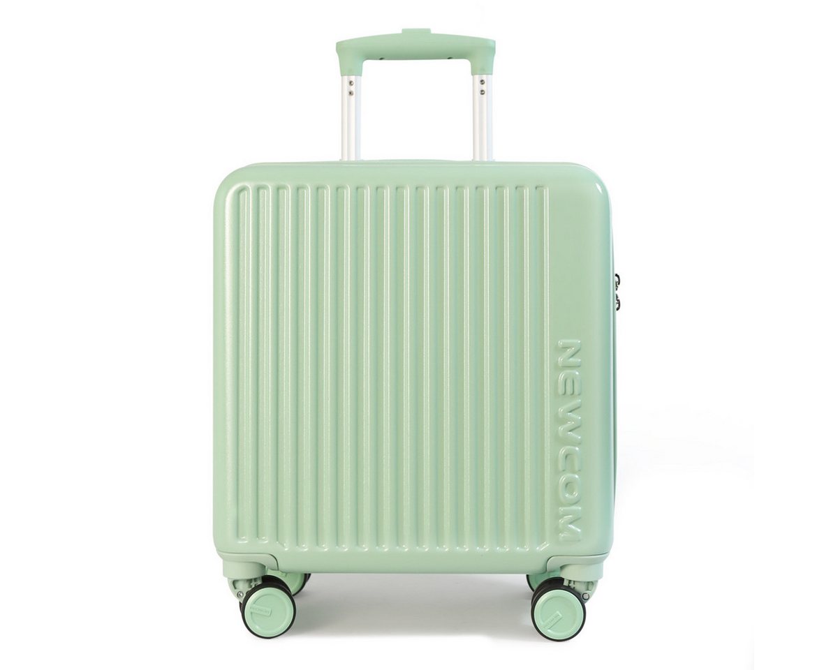 NEWCOM Hartschalen-Trolley 18-Zoll leichtes Handgepäck in Grün mit TSA-Schloss, 4 Rollen NEWCOM Hartschalen-Trolley 18-Zoll leichtes Handgepäck in Grün mit TSA-Schloss, 4 Rollen von NEWCOM
