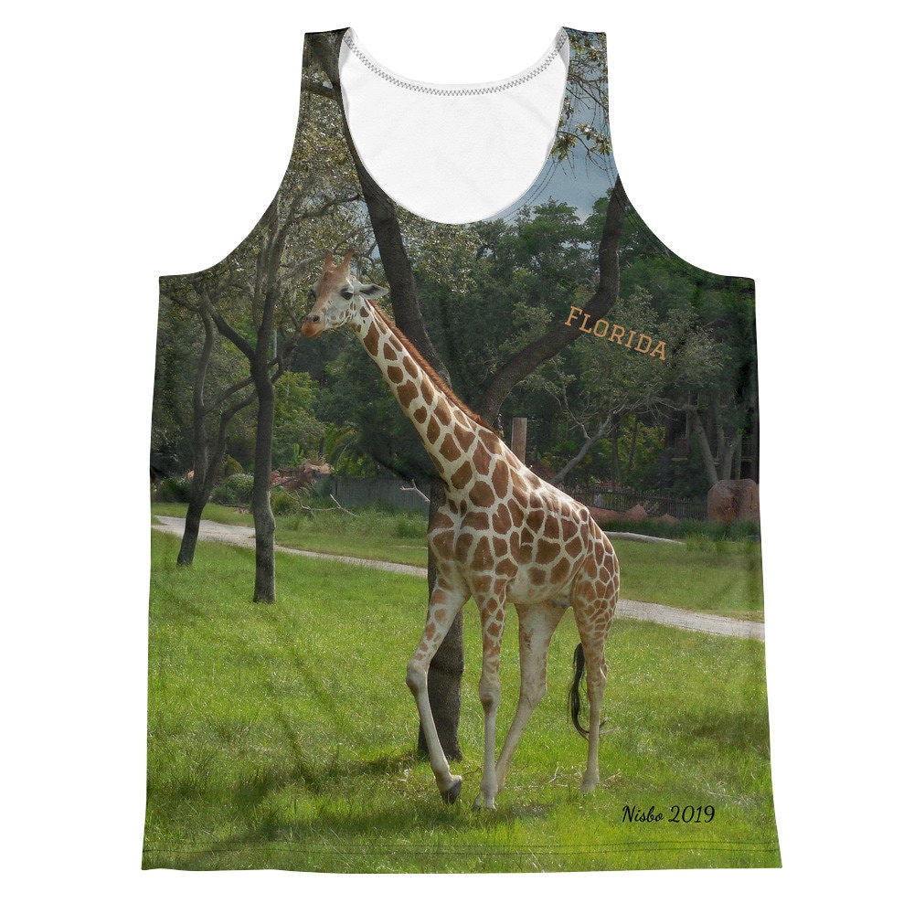 Unisex Tank Top | 2-Seitig - Jeffrey Die Giraffe Sammlung von NEWDesignsByDawn