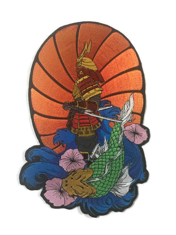 Patch L Samurai Karpfen Meer von NEWKARNPUK