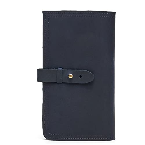 NEWNAN 1 Stück Clutch Bag Herren Retro Business Wallet Große Kapazität Dokumententasche Lange Tasche (Farbe: B, Größe: 11 * 2 * 19 cm) von NEWNAN