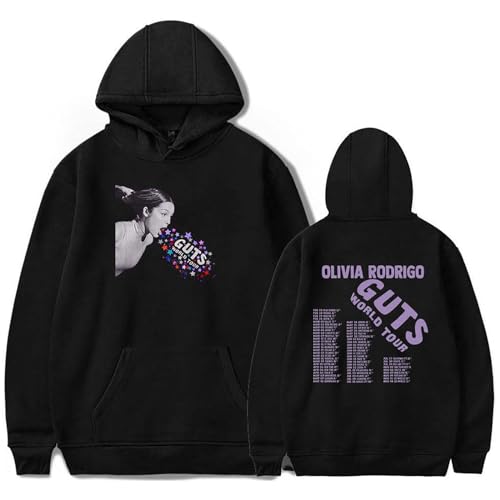 NEWOK Singer Hoodie Guts World Tour Kapuzenpullover Fan Sweatshirts Paar Hoodie Geeignet für Männer und Frauen (S,Black) von NEWOK