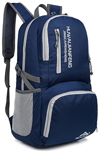 NEWQSING 40L Wasserdichter Verschleißfester Faltbarer Wanderrucksack Daypack von NEWQSING