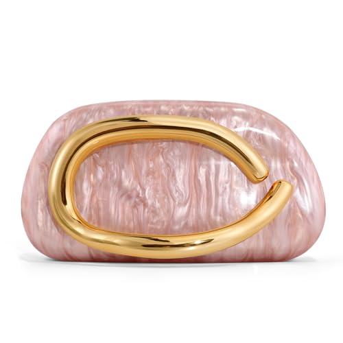 NEWROGENG Clutch-Geldbörsen für Damen, formell, PU-Leder/Marmor-Acryl, Abendtaschen mit Kette, trendige Metallgriff-Geldbörsen 2025, Marmor Pink NEWROGENG Clutch-Geldbörsen für Damen, formell, PU-Leder/Marmor-Acryl, Abendtaschen mit Kette, trendige Metallgriff-Geldbörsen 2025, Marmor Pink von NEWROGENG
