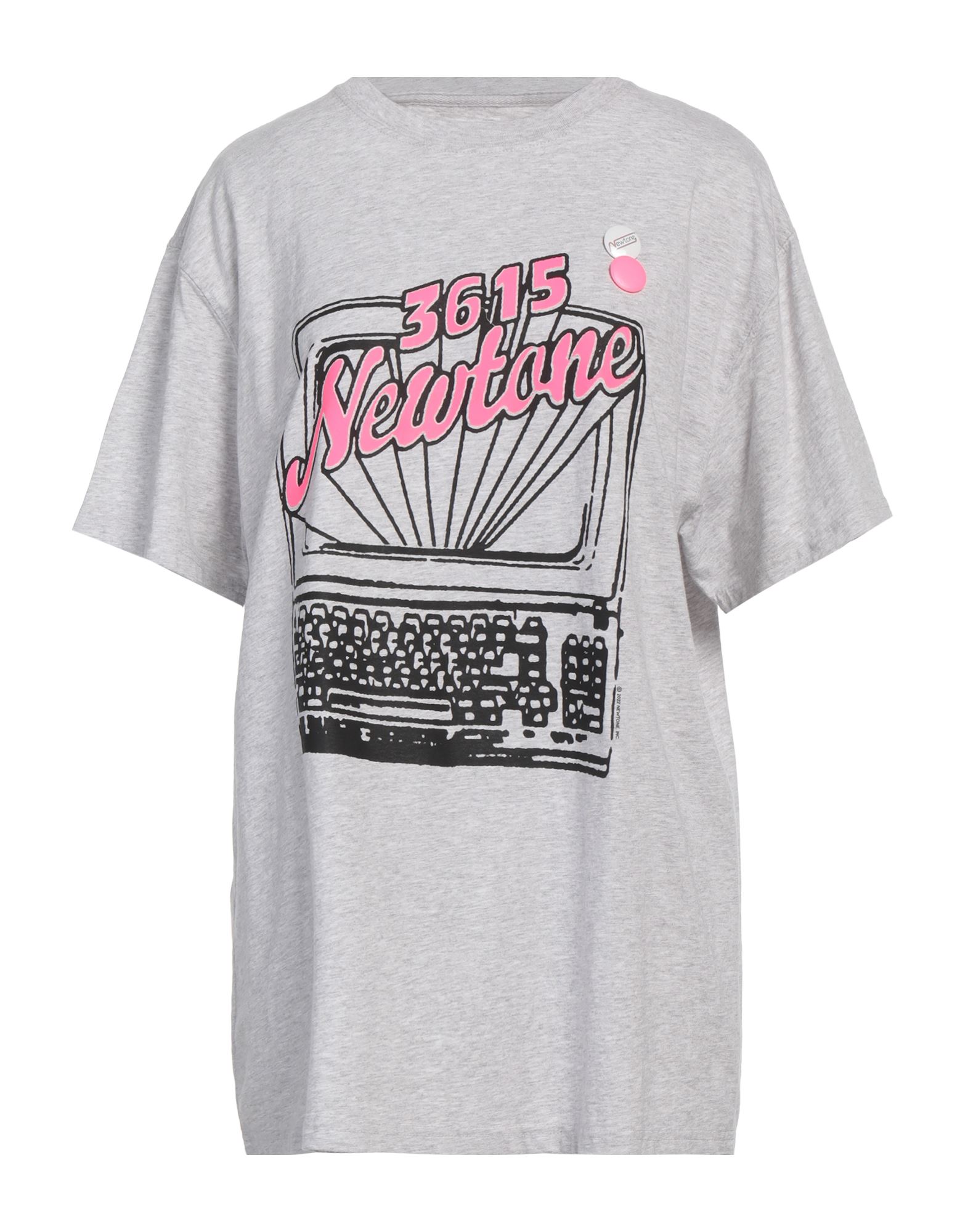 NEWTONE T-shirts Damen Hellgrau NEWTONE T-shirts Damen Hellgrau von NEWTONE