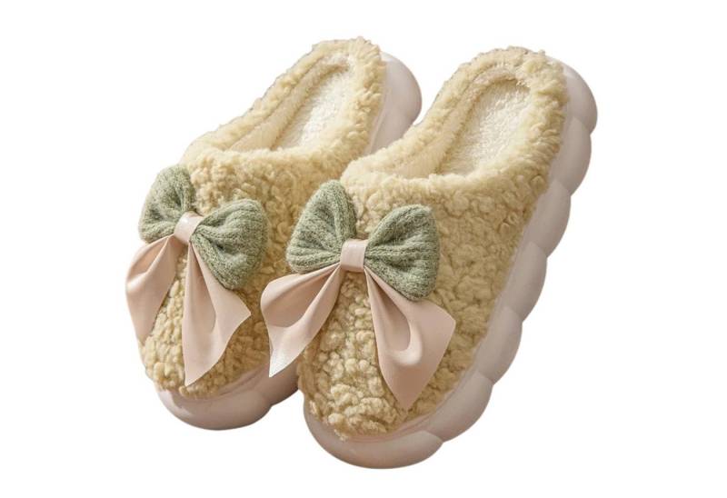 NEXORA Flauschige Hausschuhe mit Schleife – Plüsch Hausschuhe Damen Plüsch Hausschuhe flauschige Hausschuhe mit Schleife NEXORA Flauschige Hausschuhe mit Schleife – Plüsch Hausschuhe Damen Plüsch Hausschuhe flauschige Hausschuhe mit Schleife von NEXORA