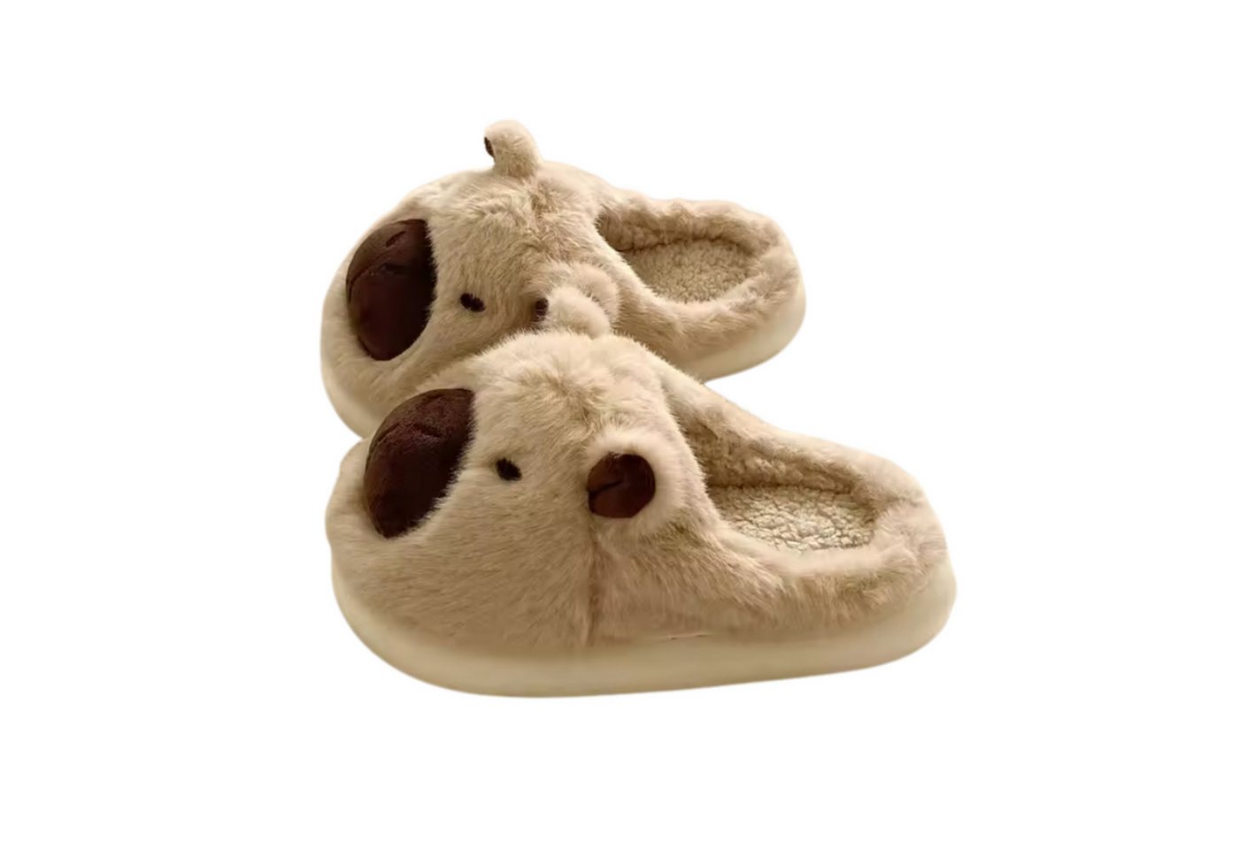 NEXORA Kuschelige Plüsch-Hausschuhe, Bequeme Pantoffeln Plüsch Hausschuhe (Paar) flauschige Hausschuhe, kuschelig von NEXORA