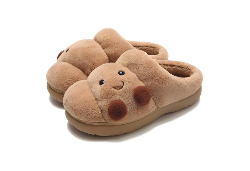 NEXORA Kuschelige Plüsch-Hausschuhe mit süßem Motiv Plüsch Hausschuhe (Paar) kuschelige Hausschuhe, niedliches Motiv von NEXORA