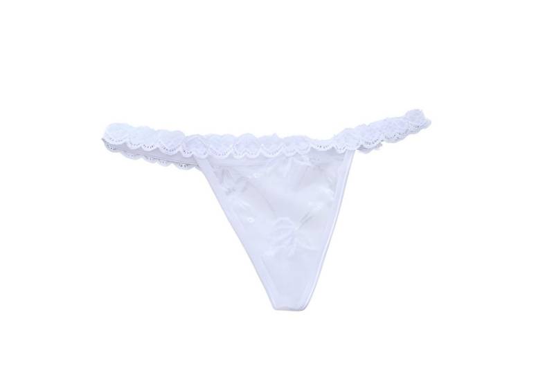NEXORA Stringtanga Tanga, String, Damenunterwäsche, Spitzenstring, Dessous Onesize mit elastischem Bund, passt sich Ihrem Körper optimal an von NEXORA