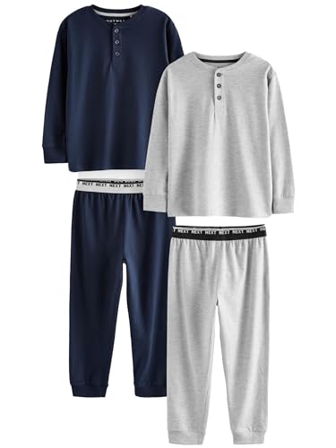 NEXT 2 x Langärmelige Schlafanzüge aus 100% Baumwolle Navy/Grey 12 Jahre NEXT 2 x Langärmelige Schlafanzüge aus 100% Baumwolle Navy/Grey 12 Jahre von NEXT