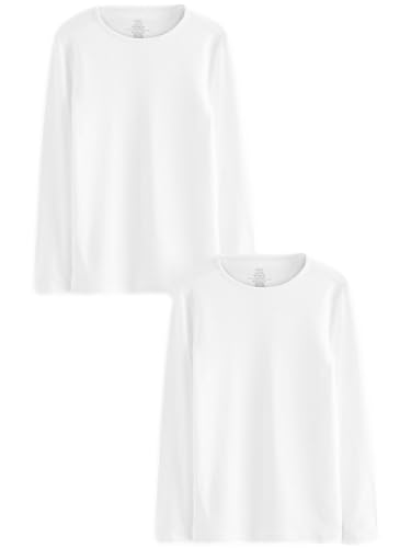 NEXT 2er-Pack Langarmshirts, Kind To Skin Weiß 5-6 Jahre NEXT 2er-Pack Langarmshirts, Kind To Skin Weiß 5-6 Jahre von NEXT