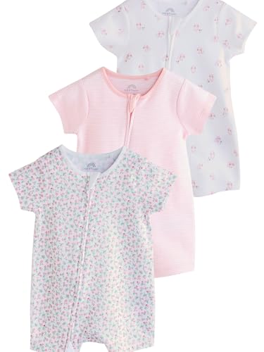 NEXT 3er-Pack Baby-Strampler mit Zweiwege-RV Rosa 18 Monate von NEXT