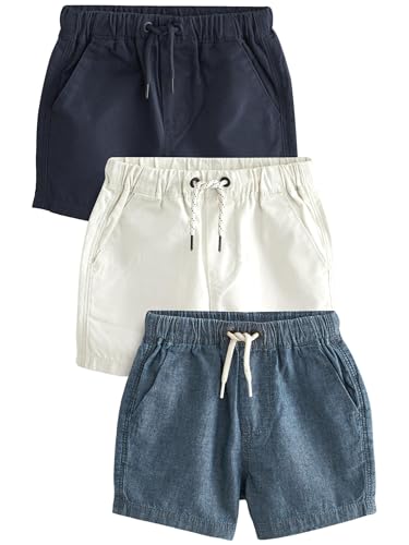 NEXT Shorts zum Hineinschlüpfen, 3er-Pack Klassisches Blau 3 Jahre von NEXT