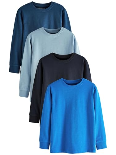 NEXT 4 x Langarmshirts Blau 6 Jahre von NEXT