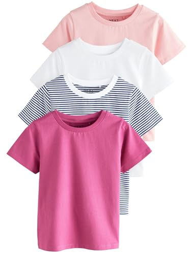 NEXT 4er-Pack T-Shirts Rosa 12 Jahre von NEXT