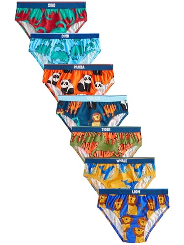 NEXT Baumwollslips, 7er-Pack Bright Animals 7 Jahre von NEXT
