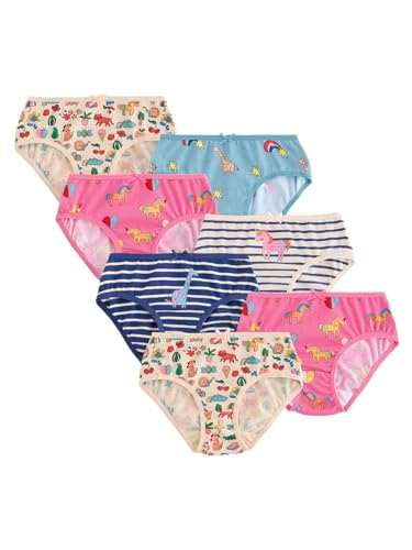 NEXT 7er-Pack Unterhosen Stripe Unicorn 3 Jahre von NEXT