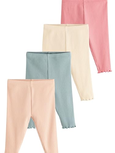 NEXT Baby-Leggings im 4er-Pack Blue/Pink 3 Monate von NEXT