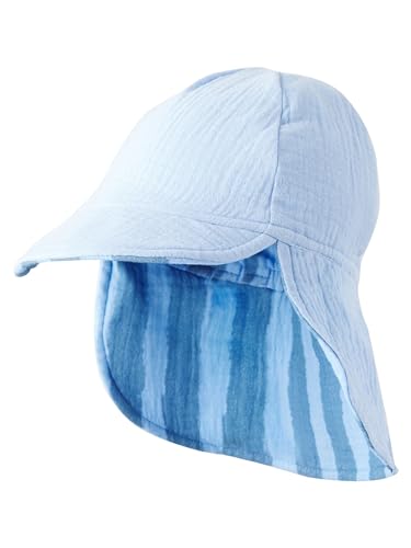 NEXT Baby Legionärshut aus 100% Baumwolle Blau gestreift 6-12 Monate NEXT Baby Legionärshut aus 100% Baumwolle Blau gestreift 6-12 Monate von NEXT