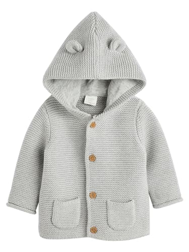 NEXT Baby-Strickjacke Grau 0 Monate von NEXT