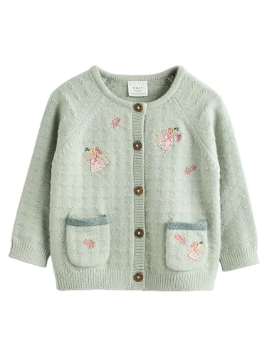 NEXT Baby-Strickjacke Sage Green Fairy 1 Monat von NEXT