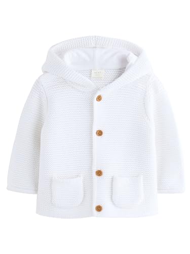 NEXT Baby-Strickjacke Weiß 3 Monate von NEXT