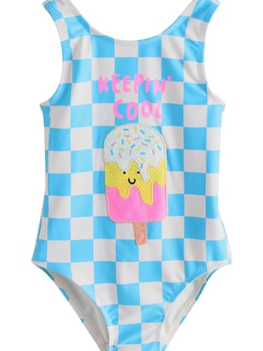 NEXT Badeanzug Blue Gingham Ice Lolly 6 Monate von NEXT