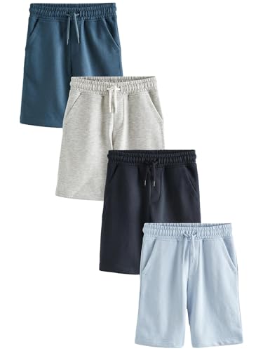 NEXT Basic Jersey-Shorts, 4er-Pack Blau/Marineblau 6 Jahre NEXT Basic Jersey-Shorts, 4er-Pack Blau/Marineblau 6 Jahre von NEXT