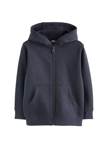 NEXT Basic-Kapuzenjacke mit Reißverschluss Marineblau 10 Jahre von NEXT