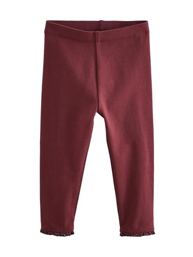 NEXT Basic-Leggings Burgunderrot 6-9 Monate von NEXT