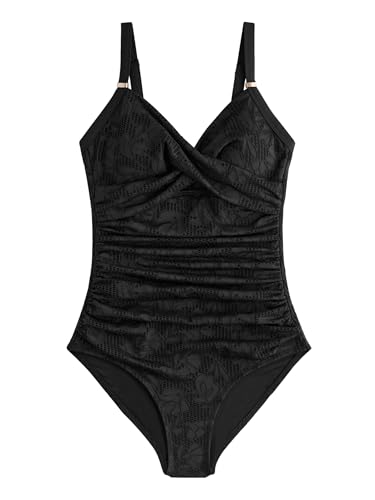 NEXT Bauchformender Badeanzug Black Lace 38 von NEXT