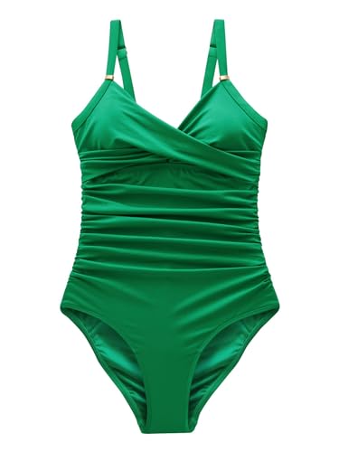 NEXT Bauchformender Badeanzug Grün 38 von NEXT