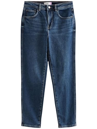 NEXT Bequeme Mom-Jeans mit Stretch Inky Blue 40 von NEXT