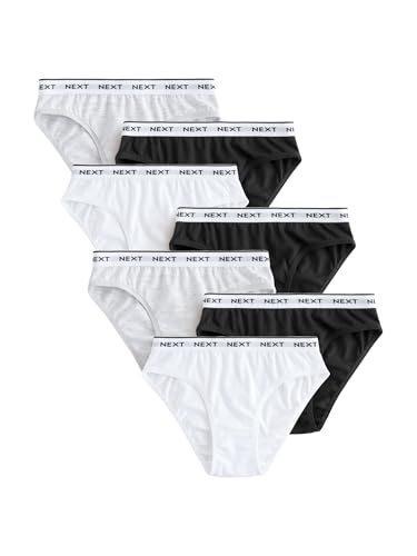 NEXT Bikinislips im 7er-Pack Schwarz/Weiß/Grau 15-16 Jahre NEXT Bikinislips im 7er-Pack Schwarz/Weiß/Grau 15-16 Jahre von NEXT