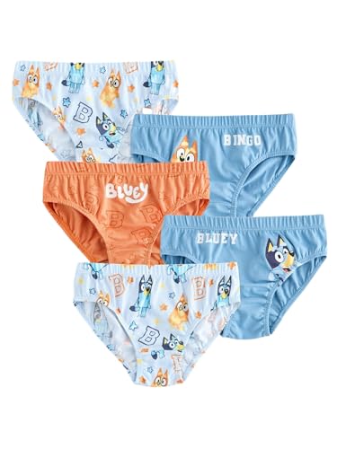 NEXT Bluey Unterhosen im 5er-Pack Blau 2 Jahre von NEXT