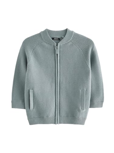 NEXT Bomberjacke mit durchgehendem Reißverschluss Blau 18 Monate von NEXT