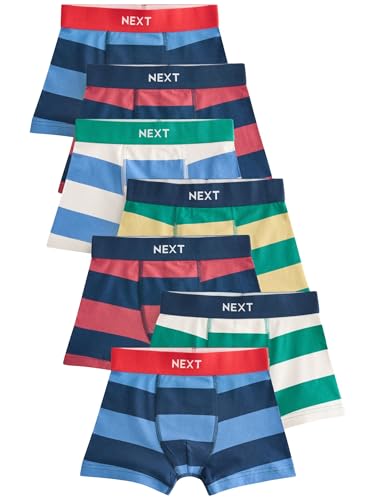 NEXT Boxershorts im 7er-Pack Rugby Stripe 3 Jahre von NEXT
