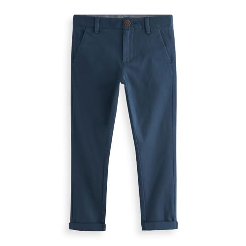 NEXT Chinohose mit Stretch (3-16 Jahre) – Skinny Fit Französisch Marineblau 7 Jahre von NEXT